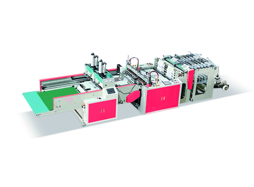 HSRQ-500x2G/500x2H 高速全自動(dòng)雙道熱切背心袋制袋機(jī)